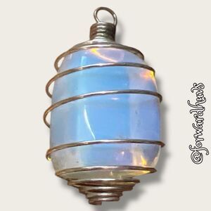 Bundle Sale 3 for $15 | Opalite Wire-Wrapped Pendant